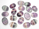 [Video]Fluorite AAA Oval Cabochon 30x22mm 2pcs