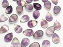 [Video]Fluorite AAA Pear shape Cabochon 14x10mm 3pcs