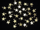 14KGF Jump Ring with Charm 9x7.5mm Star 1pc