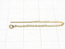 14KGF American Threader Earrings Cable 65mm 1pair