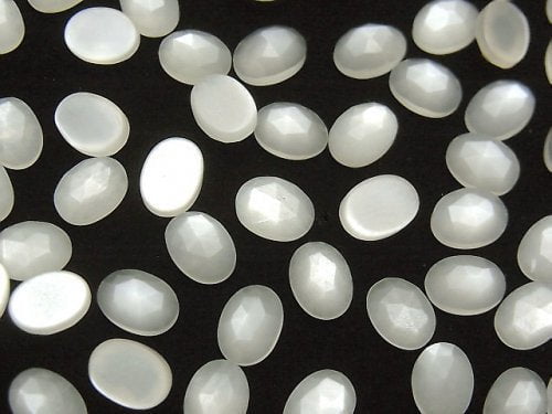 Moonstone, Oval, Rose Gemstone Beads