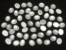 [Video] High Quality White Moonstone AAA Oval Rose Cut 10x8mm 3pcs