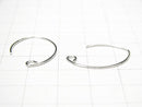 Silver925  Earwire 24x17mm 1pair