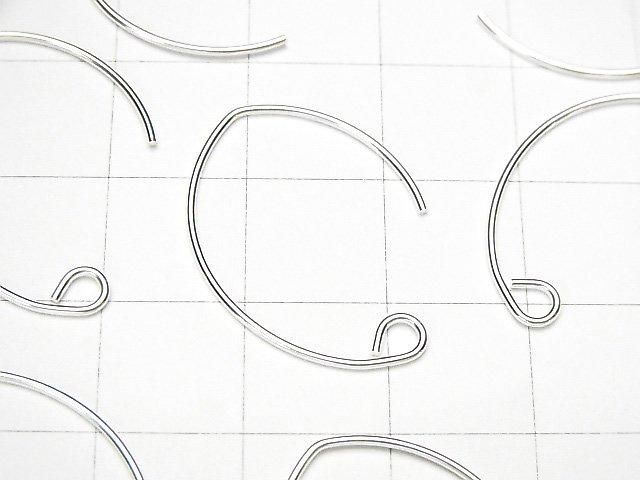 Silver925  Earwire 24x17mm 1pair