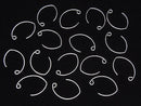 Silver925  Earwire 24x17mm 1pair