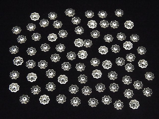 Silver 925 Bead Caps [4mm][5mm][6mm] 10pcs
