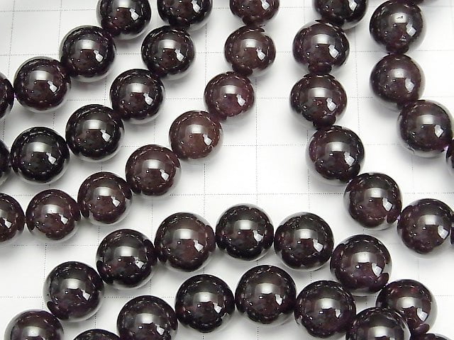 [Video] Star Garnet AAA- Round 10mm 1strand (Bracelet)