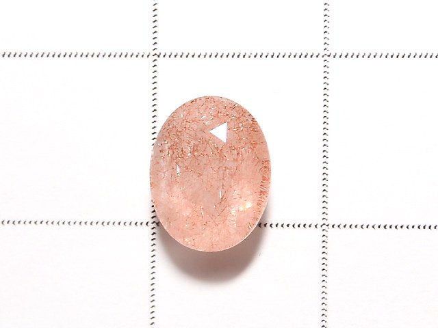 [Video] [One of a kind] Natural Strawberry Quartz AAA Undrilled Faceted 1pc NO.31