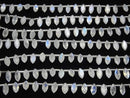 [Video]High Quality Rainbow Moonstone AA++ Marquise Faceted 10x5mm 1strand (18pcs)
