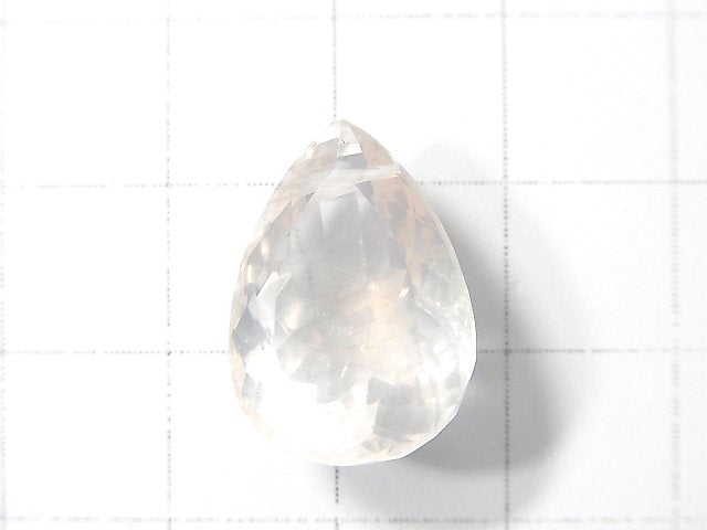 [Video] [One of a kind] High Quality Rose Quartz AAA Faceted 1pc NO.16