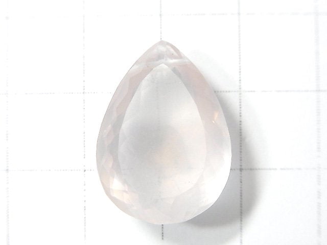 [Video] [One of a kind] High Quality Rose Quartz AAA Faceted 1pc NO.20