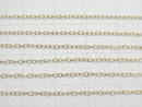 14KGF Cable Chain 1.3mm 10cm