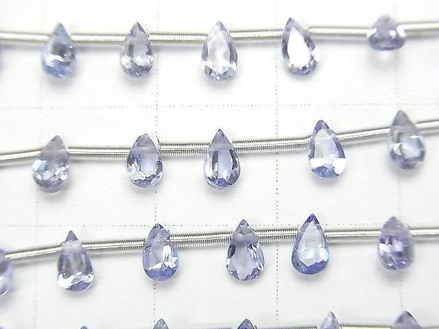 [Video] High Quality Tanzanite AAA Pear shape Faceted 5x3mm 1strand (18pcs)