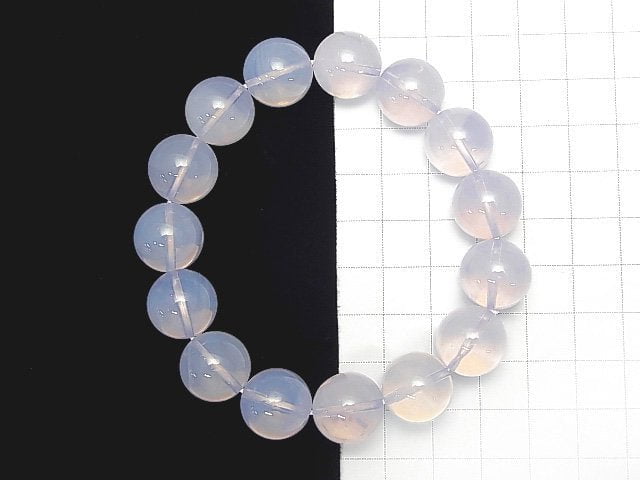 [Video] [One of a kind] Brazil High Quality Scorolite AAA- Round 13.5mm Bracelet NO.280