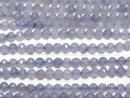 [Video] High Quality!  Tanzanite AA+ Faceted Round 3mm  1strand beads (aprx.15inch/38cm)