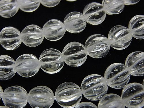 Crystal Quartz, Round Gemstone Beads