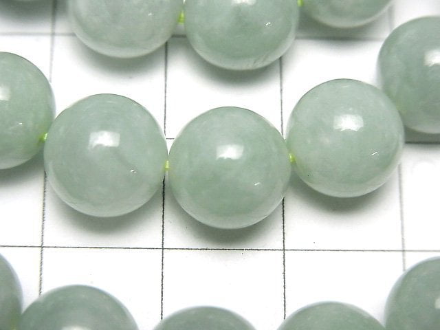 [Video] Burmese Jadeite AAA Round 10mm Bracelet