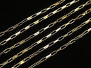 14KGF long box chain 4.3x1.7mm 10cm