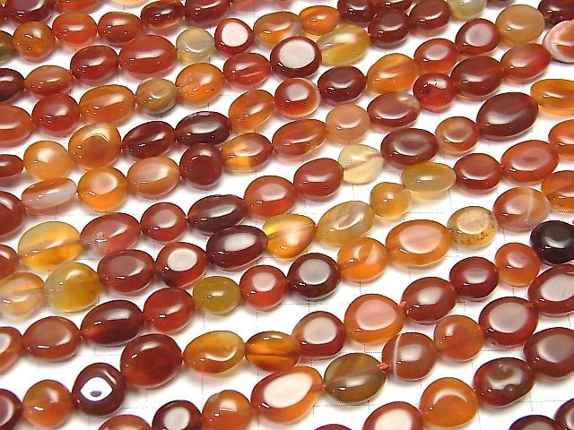 Mix Carnelian Nugget 1strand beads (aprx.15inch / 37cm)