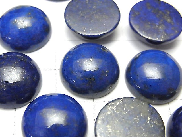 Lapislazuli AA++ Round  Cabochon 16x16mm 1pc