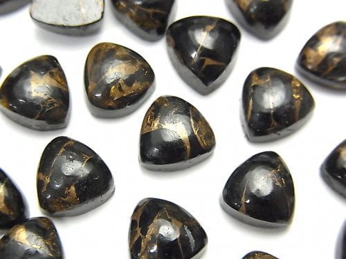 Cabochon, Copper Turquoise & Amazonite Gemstone Beads