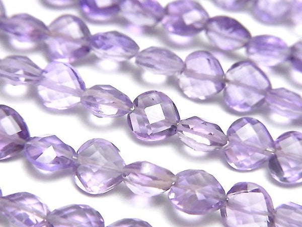 Amethyst, Heart Gemstone Beads