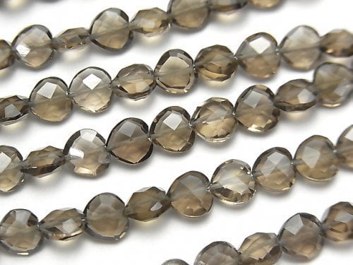 Heart, Smoky Quartz Gemstone Beads