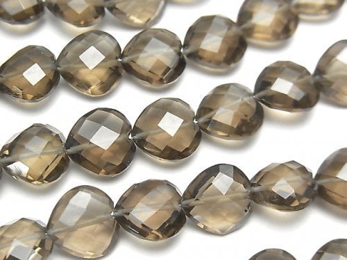 Heart, Smoky Quartz Gemstone Beads