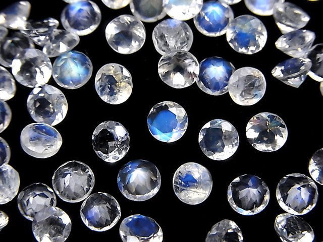 Rainbow Moonstone, Undrilled (No Hole) Gemstone Beads