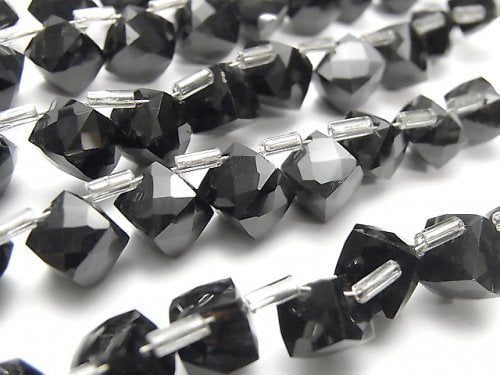 Cube, Onyx Gemstone Beads