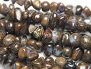 [Video] Australian Boulder Opal AA Small Nugget Half or 1 Strand Bead (approx. 8 inches/20 cm)