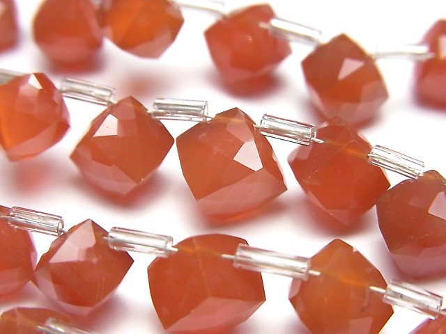 Agate, Cube Gemstone Beads