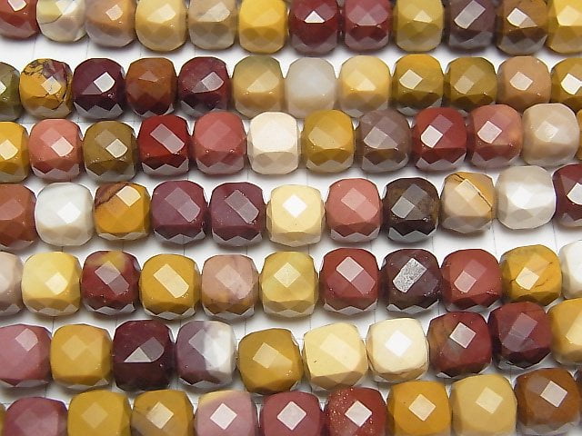 [Video] High Quality! Moore Cube Shape 8x8x8mm half or 1strand beads (aprx.15inch / 37cm)