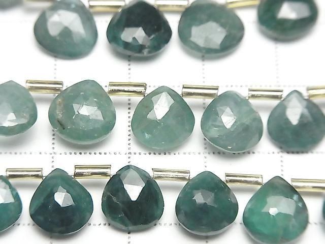 [Video] Grandidierite AA++ Chestnut Faceted Briolette 1-strand beads (approx. 7 inches/18 cm)