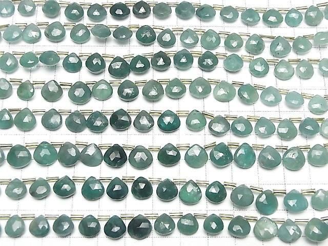 [Video] Grandidierite AA++ Chestnut Faceted Briolette 1-strand beads (approx. 7 inches/18 cm)