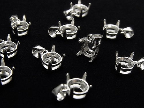 Pendant frame, Silver Metal Beads & Findings