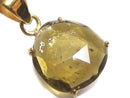 [Video][One of a kind] Green Tourmaline AAA- Pendant 18KGP NO.1