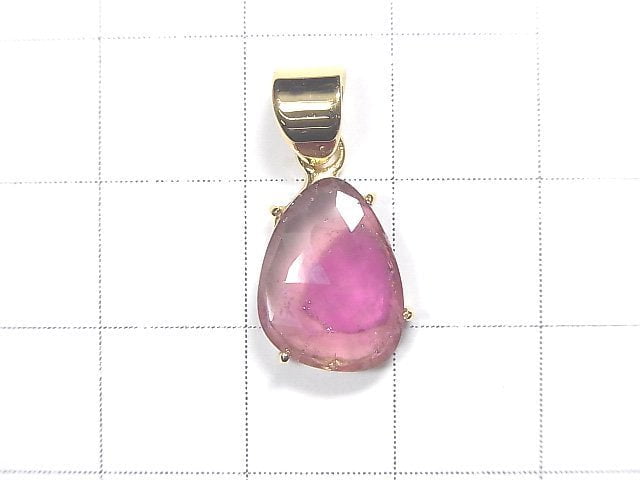 [Video] [One of a kind] Pink Tourmaline AAA- Pendant Silver925 NO.8