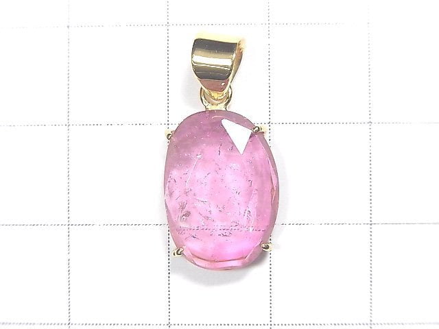 [Video] [One of a kind] Pink Tourmaline AAA- Pendant Silver925 NO.13