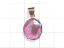 [Video][One of a kind] Pink Tourmaline AAA- Pendant 18KGP NO.14