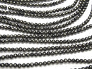 [Video] Matrix Pyrite Round 4mm 1strand beads (aprx.15inch/36cm)
