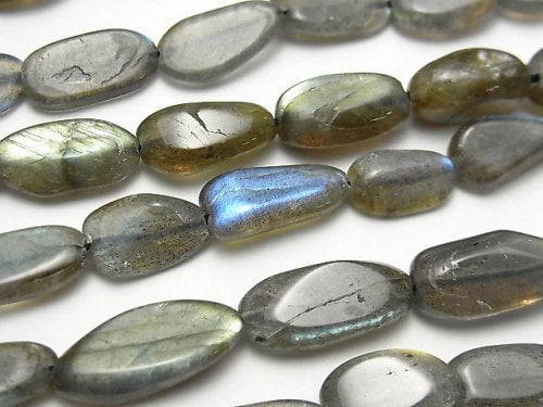 Labradorite, Nugget Gemstone Beads