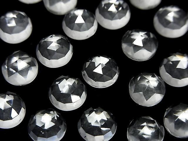 [Video] Crystal AAA Round Rose Cut 8x8mm 4pcs