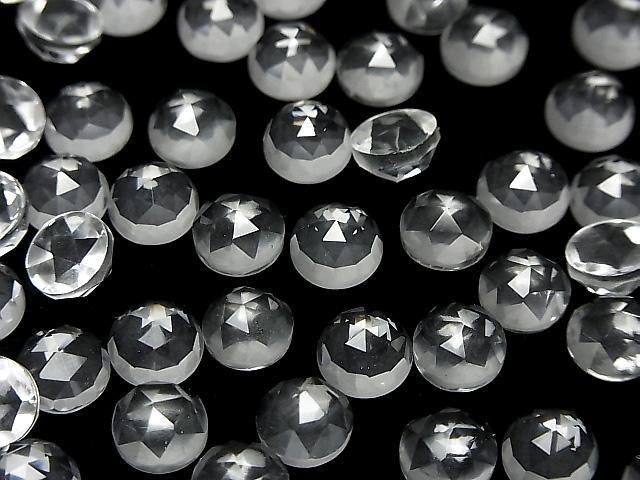 [Video] Crystal AAA Round Rose Cut 8x8mm 4pcs