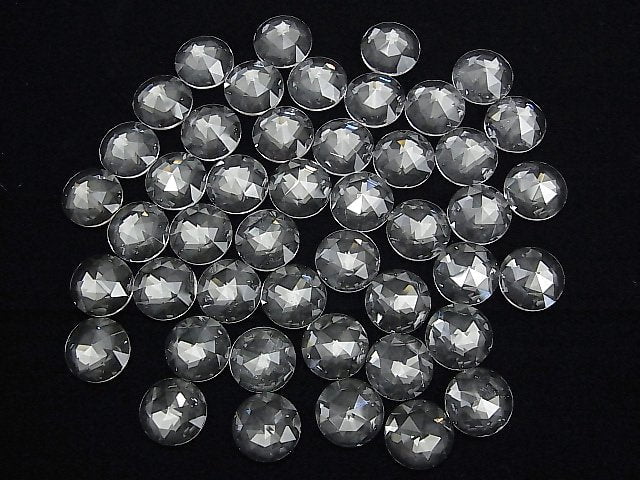 [Video] Crystal AAA Round Rose Cut 12x12mm 2pcs