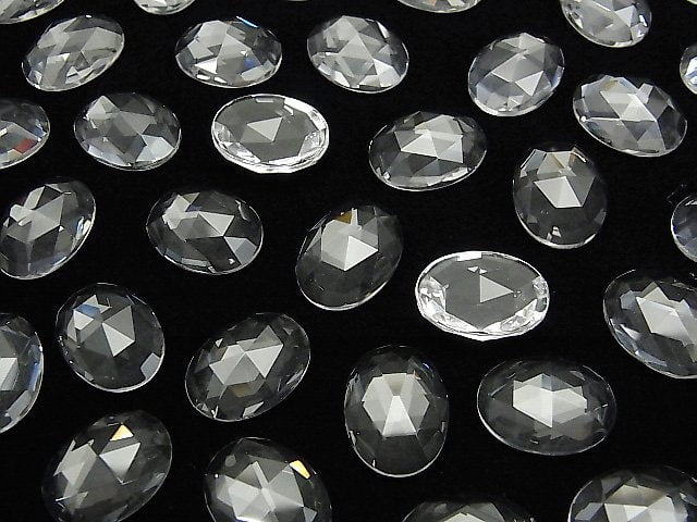 [Video] Crystal AAA Oval Rose Cut 16x12mm 2pcs