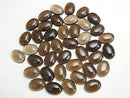 [Video]Smoky Quartz AAA Oval Cabochon 18x13mm 2pcs
