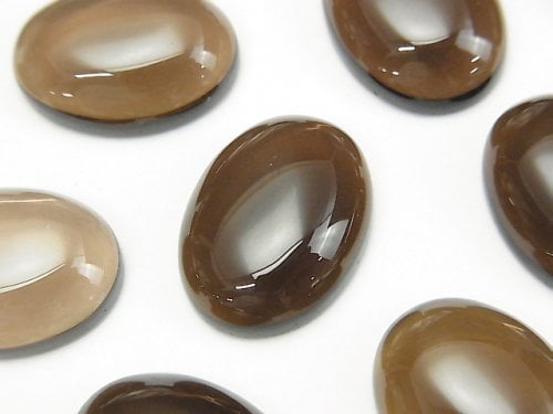 Cabochon, Smoky Quartz Gemstone Beads