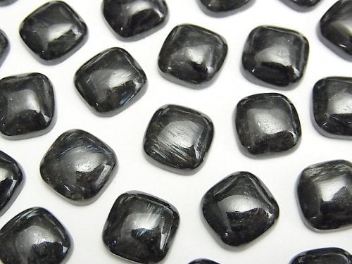 Cabochon, Nuummite / Astrophyllite Gemstone Beads