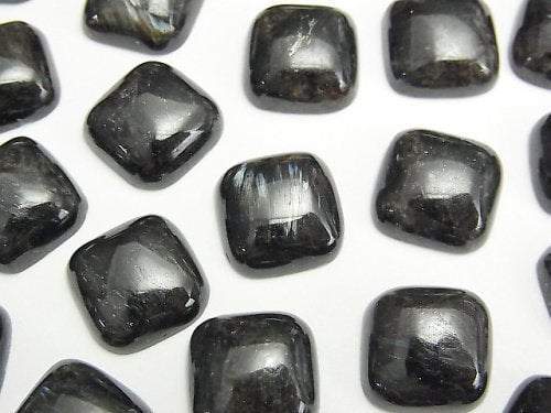 Cabochon, Nuummite / Astrophyllite Gemstone Beads